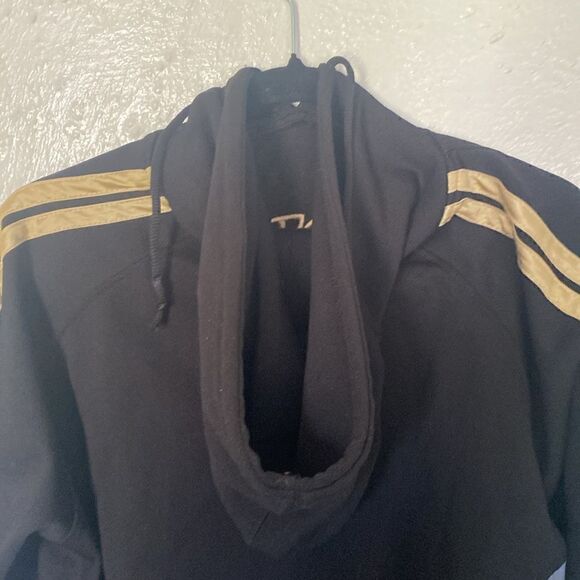 Pittsburgh Penguins NHL Hockey Black Gold Hoodie Size Large - Picture 6 of 6